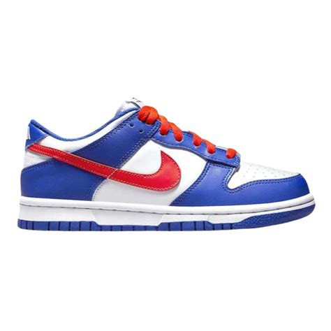 Nike Dunk Low Royal Blue Red Unequaled