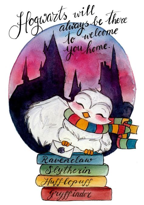 Harry Potter Theme Wallpaper Hogwarts Booknerds Hedwig Clipartmag