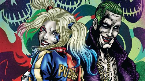X Joker And Harley Quinn Art Laptop Full Hd P Hd K