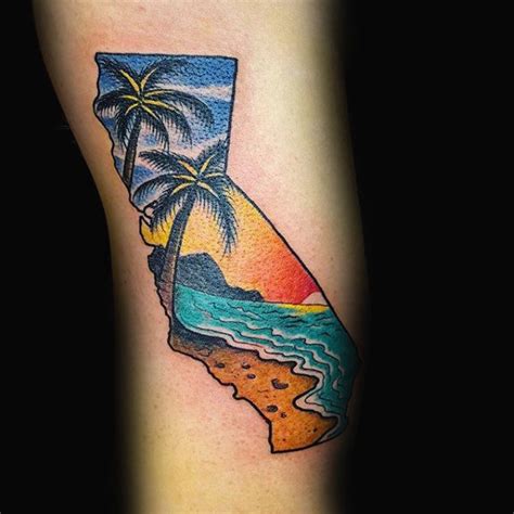 150 Amazing California Tattoo Designs Ideas And Meanings Tattoo Me Now