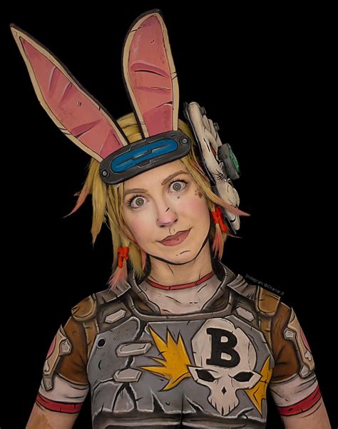 I Bodypainted Myself Into My Favourite Character Tiny Tina From Borderlands 3 I Hope You Like
