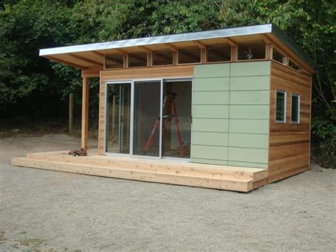 Do it yourself modern shed. Modern-Shed Pre-Fab Shed Kit: 12' x 16' Coastal - Prefab Shed Kits | Modern shed, Shed design