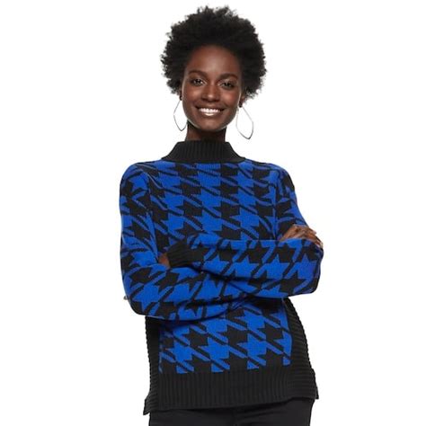 Nine West Petite Houndstooth Sweater Ciara Is The Face Of Nine West S