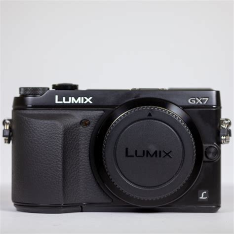 Used Panasonic Lumix Dmc Gx7 Black 36176 Mifsuds Photographic Ltd
