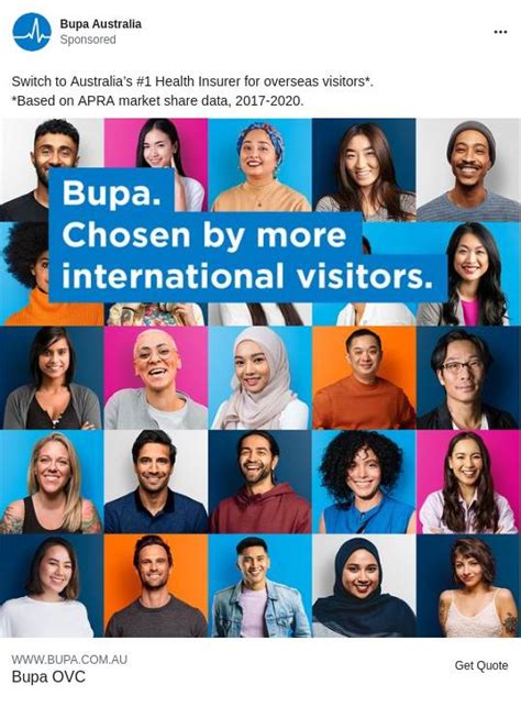 Overseas Visitors Health Cover (OVHC) - Get a Quote | Bupa Ad - Bigdatr