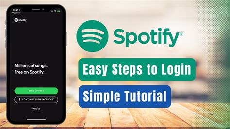 How To Login Spotify Sign Into Spotify Mobile App Youtube