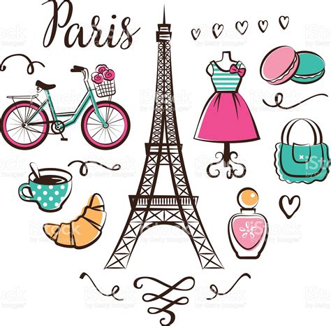 Love For Paris Paris Illustration Paris Drawing Paris Clipart