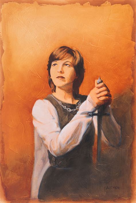 Joan Of Arc By Paintitall On Deviantart
