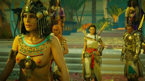 アサシン クリード オリジンズのおすすめアダルトセクシーエロMODまとめクレオパトラやエジプト女性の全裸ヌードおっぱい