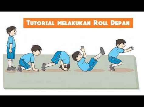 Tutorial Melakukan Roll Depan Atau Guling Depan YouTube