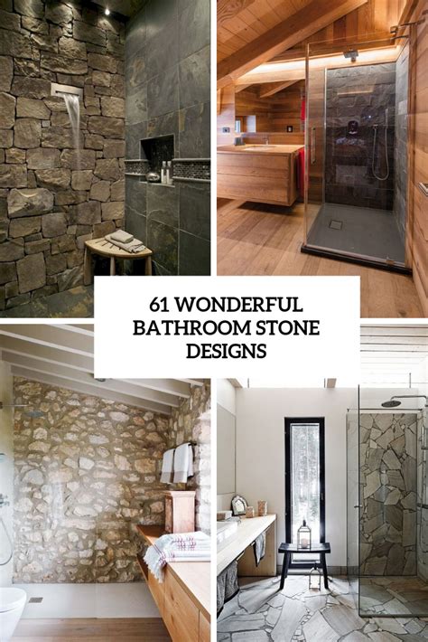 Stone Bathroom Tiles Ideas Everything Bathroom