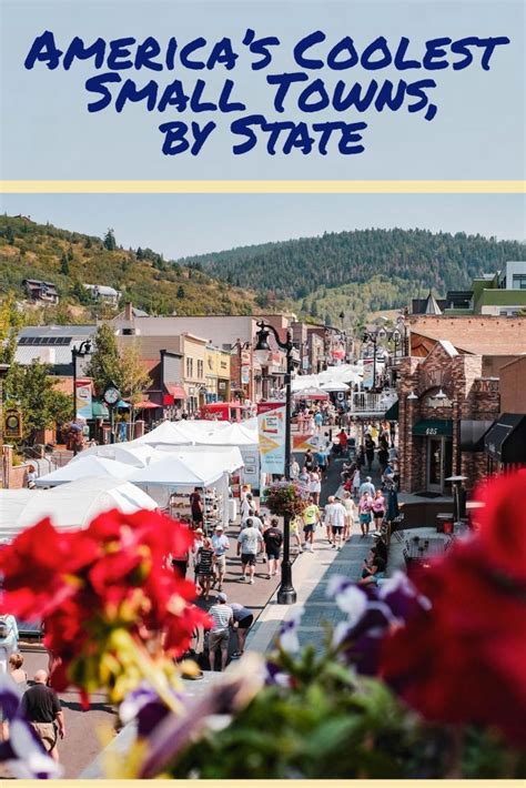 Americas Coolest Small Towns By State Travel Destinations Vacation