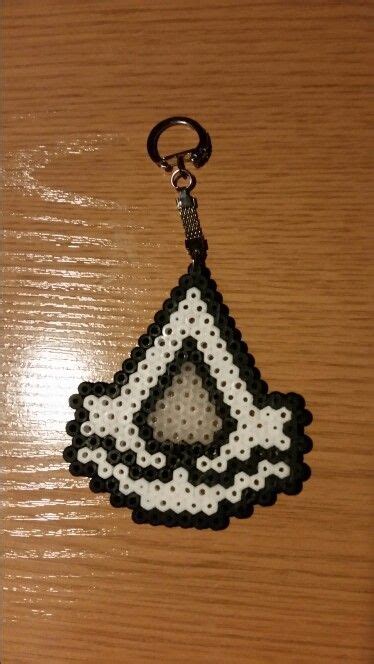 Assassin S Creed Keychain Hama Beads By Jose Antonio Plantillas Hama