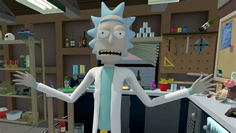 Rick And Morty Virtual Rick Ality Is The Best Vr Toybox Yet Pc Gamer