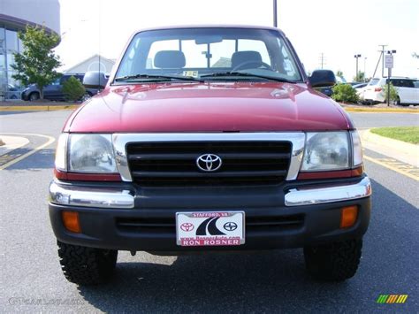 Maybe you would like to learn more about one of these? 2000 Cardinal Red Toyota Tacoma Regular Cab 4x4 #15874098 ...