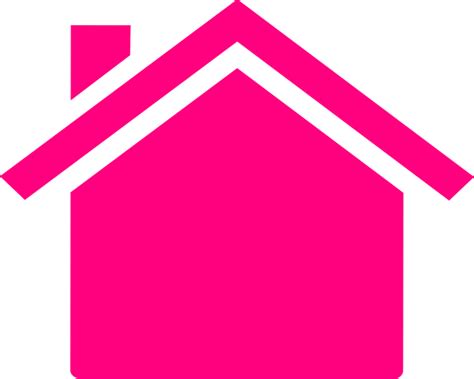 Tiny Tiny Pink House Clip Art At Vector Clip Art Online