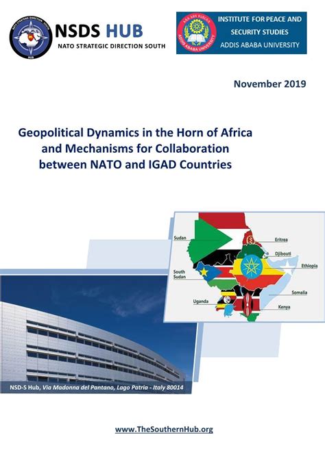 Geopolitical Dynamics In The Horn Of Africa And Mechanisms For