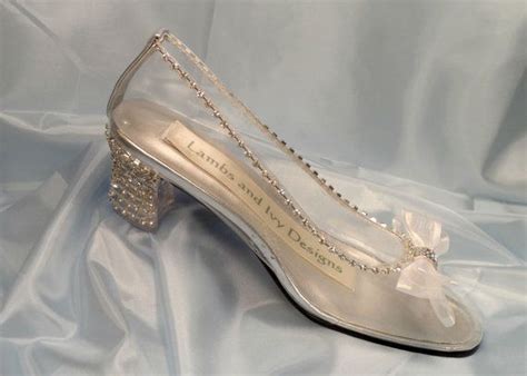 Glass Slipper Wedding Shoes Cinderella Shoes Glass By Ajunebride Cinderella Wedding Shoes