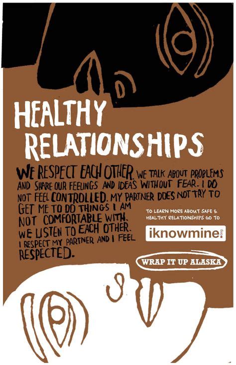 Poster To Promote Healthy Relationships Healthy Relationships Health Relationship