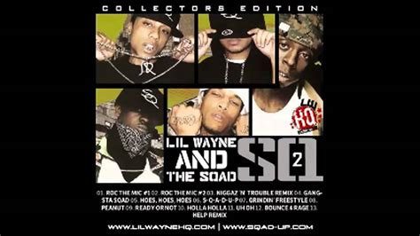 Lil Wayne And Sqad Up Hoes Hoes Hoes [sq2 Mixtape] Youtube