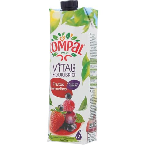 Compal Vital Red Fruits Nectar 1l Juices And Nectars Juice And Soda