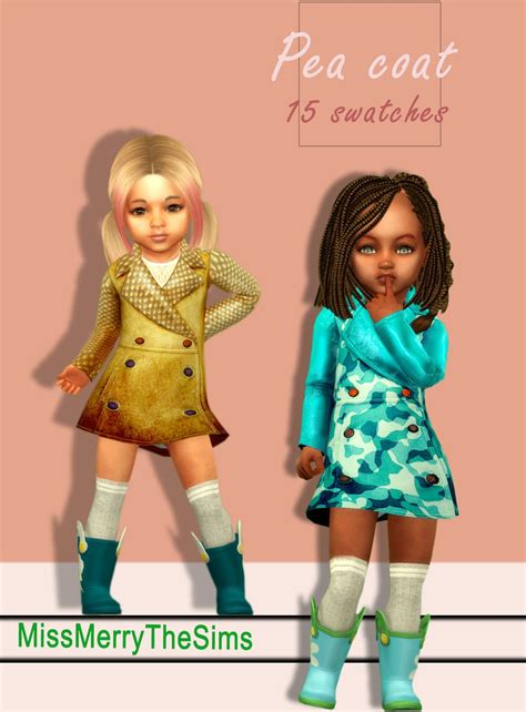 Download Coat For Toddlers• Recolor Of Onyxsims • Compatible With Base