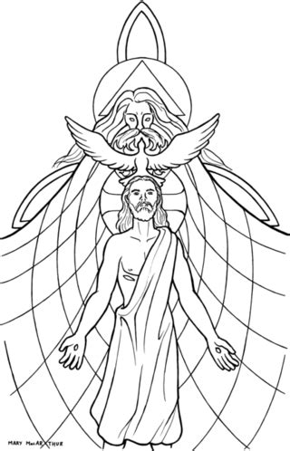Select from 35919 printable crafts of cartoons, nature, animals, bible and many more. Holy Trinity Coloring Page at GetColorings.com | Free ...