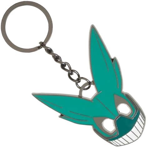 My Hero Academia Deku Mask Keychain By Bioworld Popcultcha