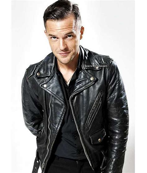 This is the official twitter of brandon flowers follow for the latest news on the new album. Brandon Flowers Black Leather Jacket | TheLeatherCity