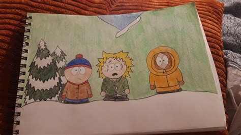 My First Attempt At Drawing South Park Characters Rsouthpark