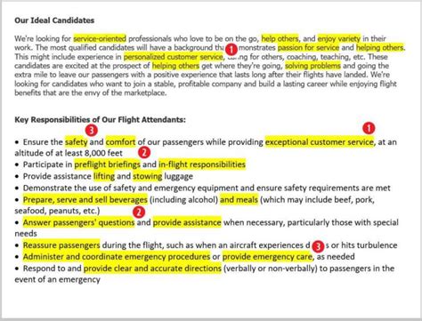 Flight Attendant Resume Sample Also With No Experience 2022