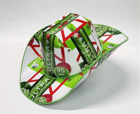 Michelob Ultra Lime Beerbox Hat Cowboy Hat Party Etsy