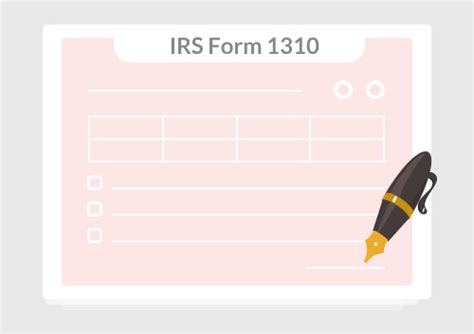 Irs Form 1310 How To Fill It Right Wondershare Pdfelement