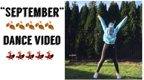 September Dance Video Youtube