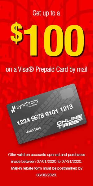 Acceptance of the synchrony car care™ credit card is also determined by the merchant category code (the mcc) associated with the merchant. Online Tires $100 Synchrony Rebate | Onlinetires.com | Vernon, California