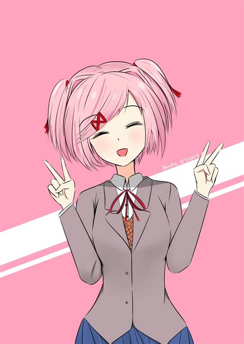 Smile For The Camera Natsuki~ 💗 By Bloomoriesshiro On Twitter