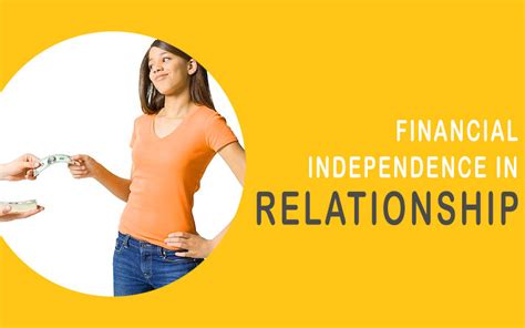 how to achieve financial independence in relationship enroute editor