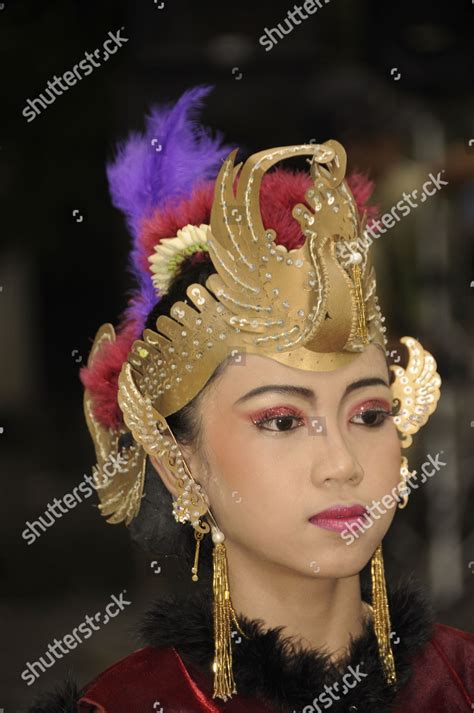 Student Student Performance Traditional Javanese Dance Editorial Stock