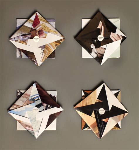 Origami Folded Books Cores