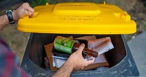 The right stuff for your yellow recycling bin