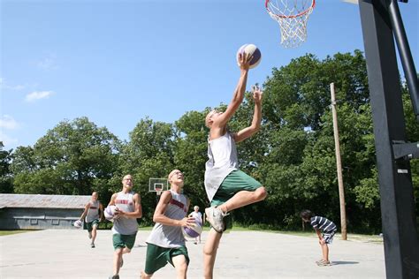 Basketball Ball Summer Trick Play Sun Fun Camp Outside Free