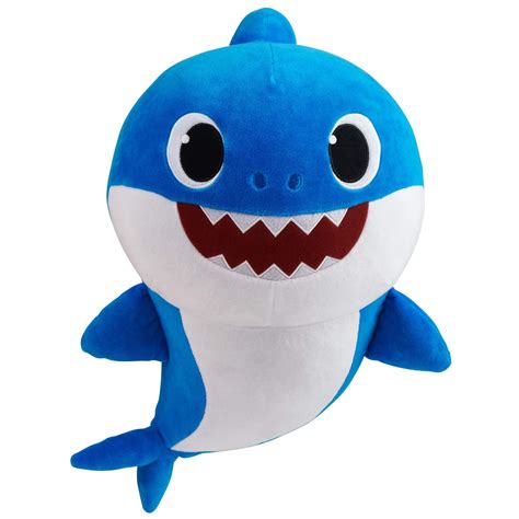 Baby Shark Daddy Shark Plush Doll With Sound 46 Cm Pfss 08003 Toys