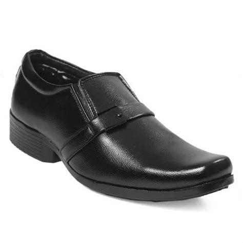 Slip On Black Formal Shoes For Mens Size 6 10 Rs 255pair Ms