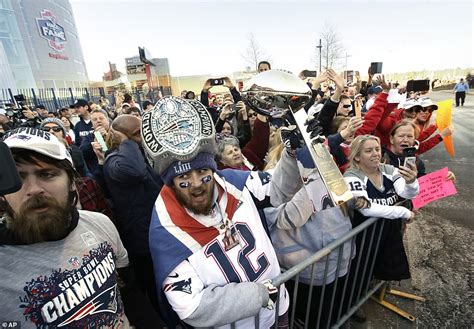 Patriots To Celebrate 6th Super Bowl Win With Boston Daily Mail Online