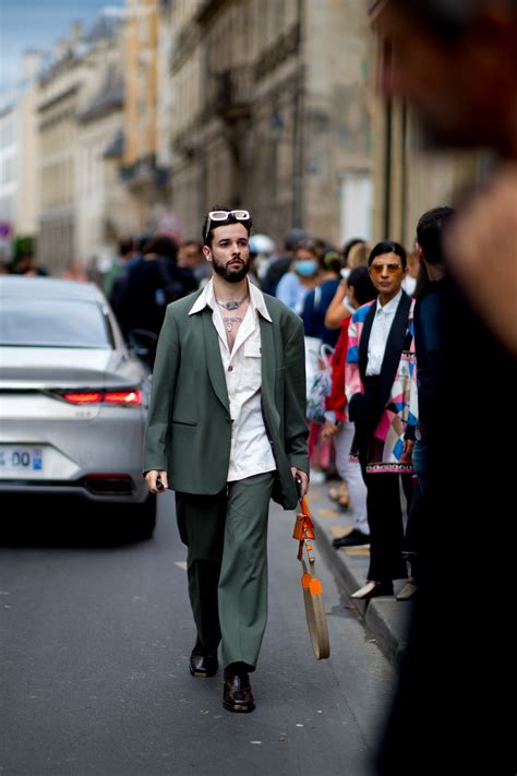 Paris Mens Street Style Spring 2022 Day 4 The Impression