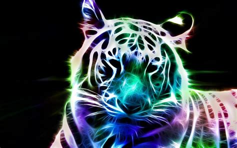Neon Tiger Wallpapers Free Neon Tiger Backgrounds Wallpapershigh