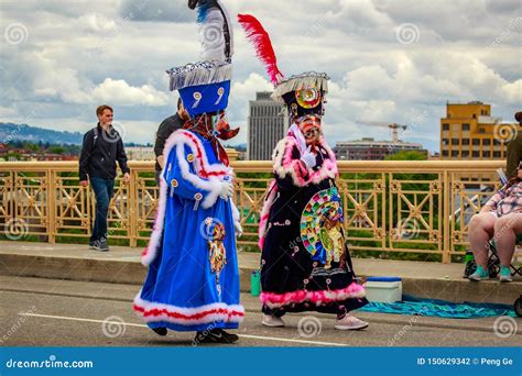 Portland Grand Floral Parade 2019 Editorial Photography Image Of