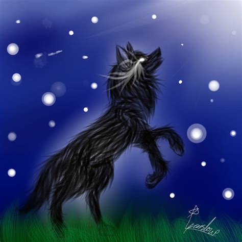 Let The Moon Guide Us Wolf Speedpaint By Blueskip On Deviantart