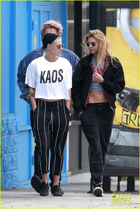 Kristen Stewart And Girlfriend Stella Maxwell Hold Hands For Casual Afternoon Outing Photo