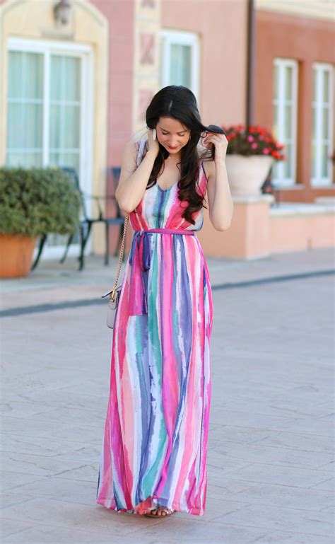 Colorful Spring Maxi Dress From Jack By Bb Dakota Diary Of A Debutante
